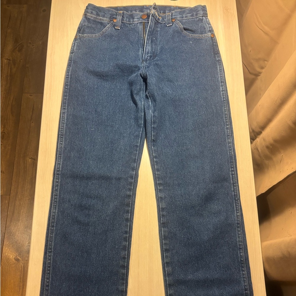 Wrangler Dark Blue Denim Jeans